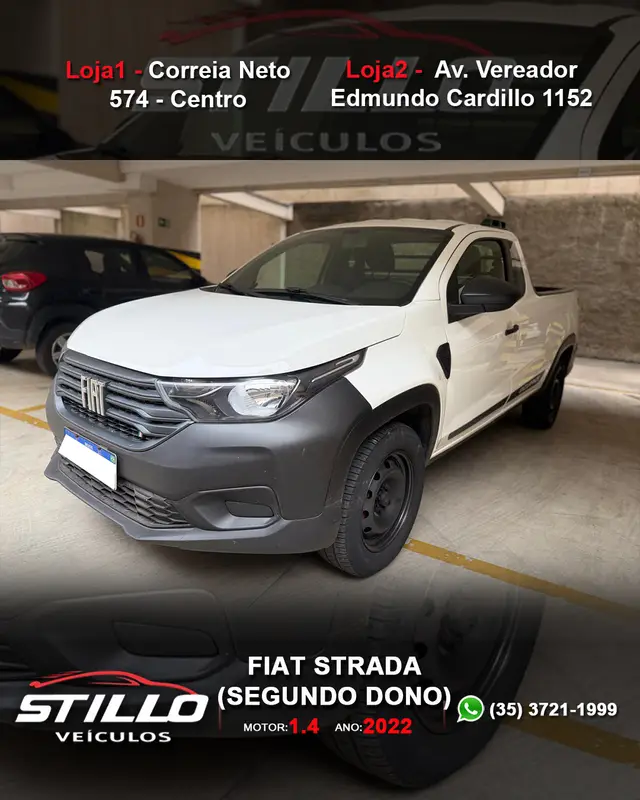 Carro Fiat Strada 2022 Endurance 1.4 CS