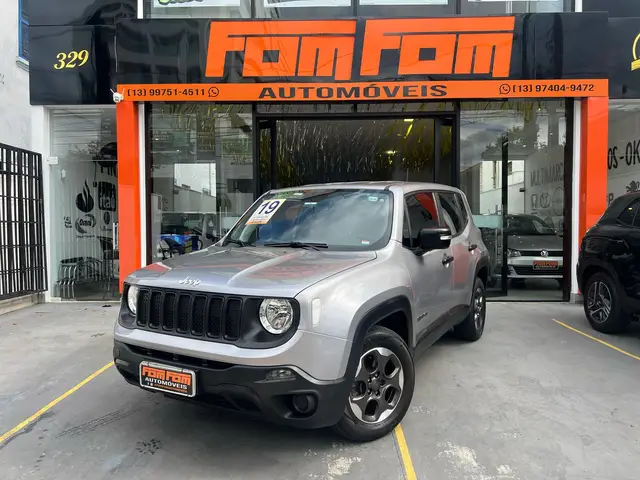Carro Jeep Renegade 2019 1.8 4x2 (Aut) (Flex) (PCD)