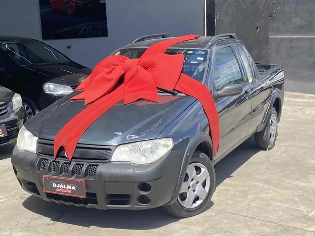 Carro Fiat Strada 2008 Trekking 1.4 (Flex) (Cabine Estendida)