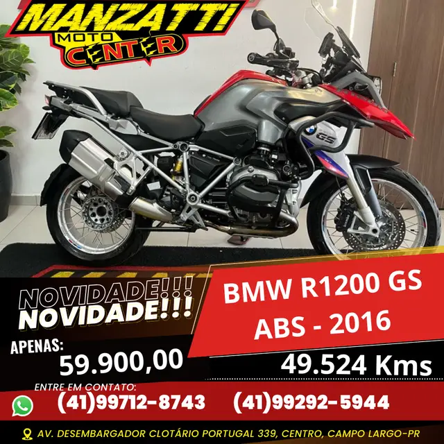 Moto BMW R 1200 2016 GS