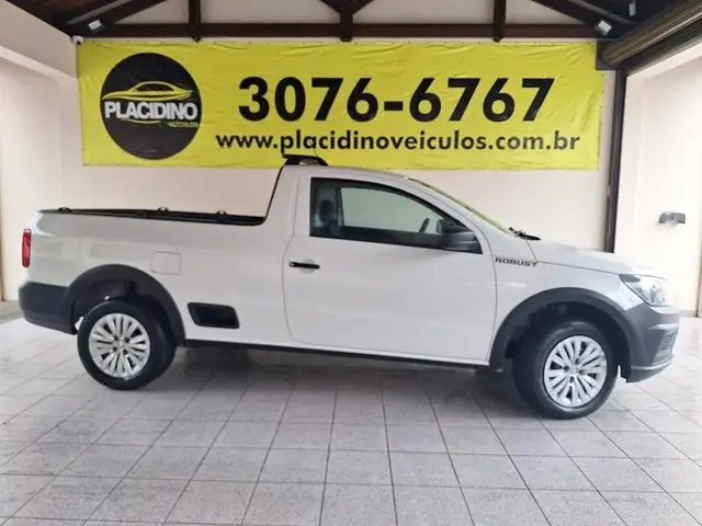 Carro Volkswagen Saveiro 2020 Robust 1.6 MSI CD (Flex)