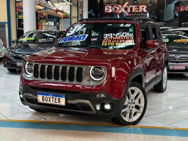 Carro Jeep Renegade 2021 Limited 1.8 4x2 (Aut) (Flex)