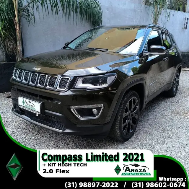 Carro Jeep Compass 2021 Longitude Night Eagle 2.0 4x2 (Aut) (Flex)