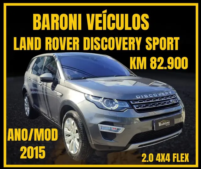 Carro Land Rover Discovery Sport 2015 2.0 Si4 HSE Luxury 4WD