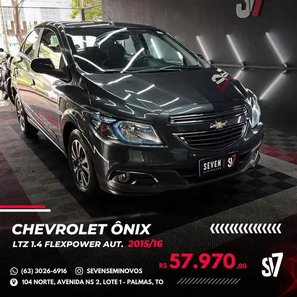 Carro Chevrolet Onix 2016 1.4 LTZ SPE/4
