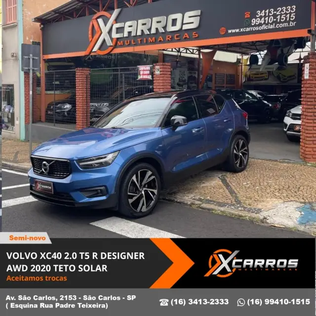 Carro Volvo XC40 2020 2.0 T5 R-Design AWD