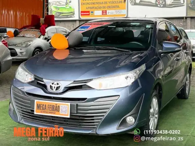 Carro Toyota Yaris Sedan 2019 1.5 XL Plus Tech CVT (Flex)