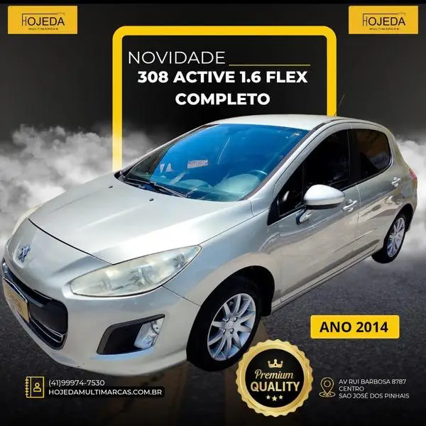Peugeot 308 Active 1.6 16v (Flex)