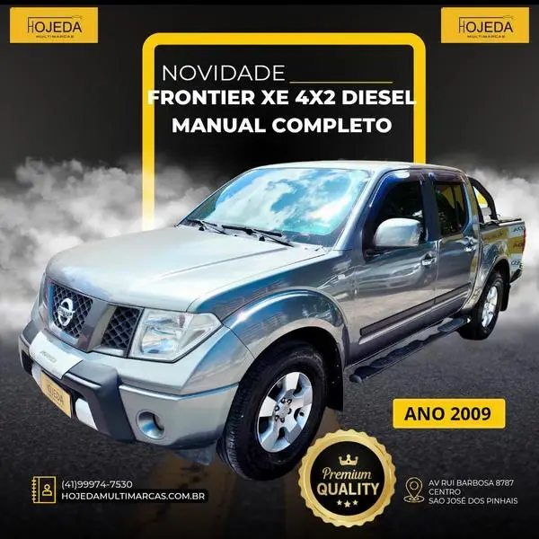Carro Nissan Frontier 2009 XE 4x2 2.5 16V (cab. dupla)
