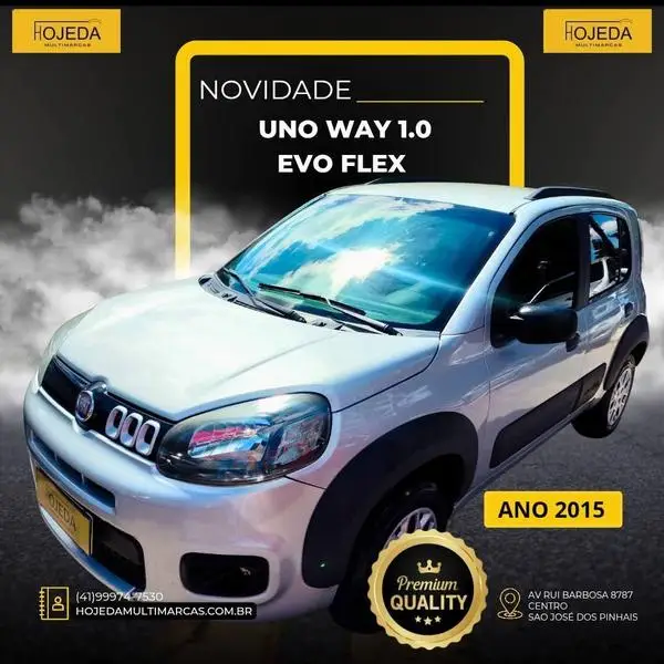 Fiat Uno Way 1.0 8V (Flex) 4p