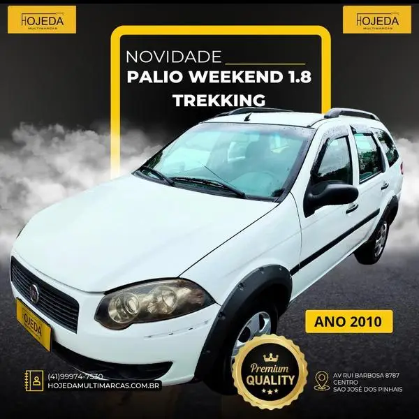 Carro Fiat Palio Weekend 2010 Trekking 1.8 8V (Flex)