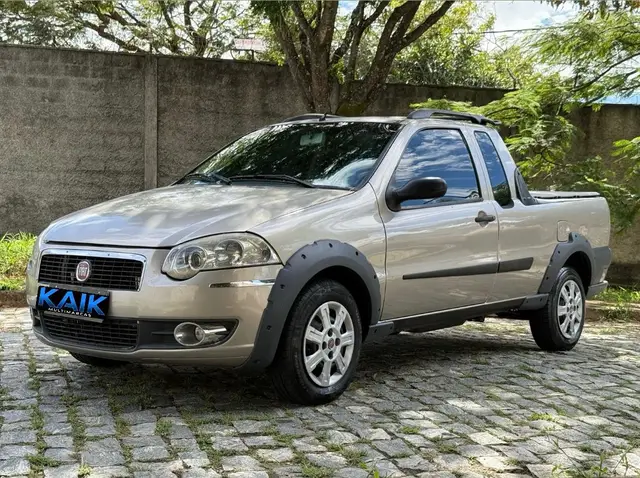 Carro Fiat Strada 2009 Trekking 1.4 (Flex) (Cabine Estendida)