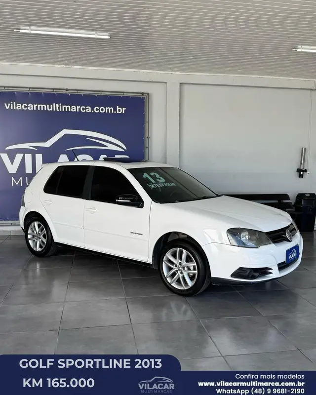 Carro Volkswagen Golf 2013 Sportline 1.6 (Flex)