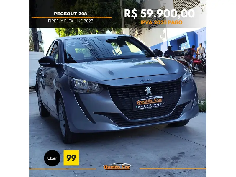 Peugeot 208 Like 1.0 (Flex)