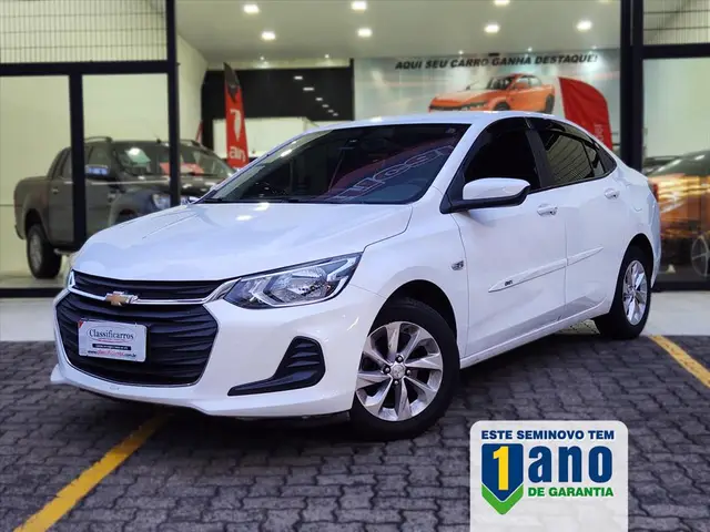 Carro Chevrolet Onix Plus 2021 1.0 LT (Flex)