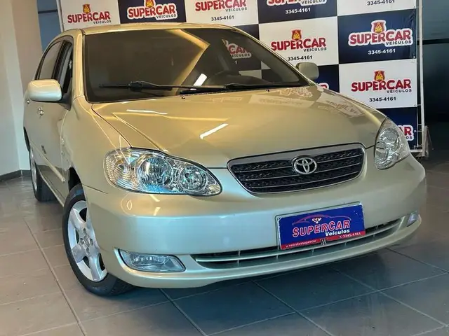 Carro Toyota Corolla 2005 Sedan XEi 1.8 16V (nova série)