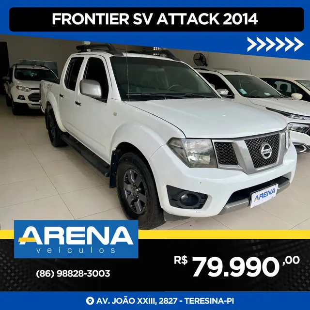 Carro Nissan Frontier 2014 2.5 TD CD 4x2 SV Attack