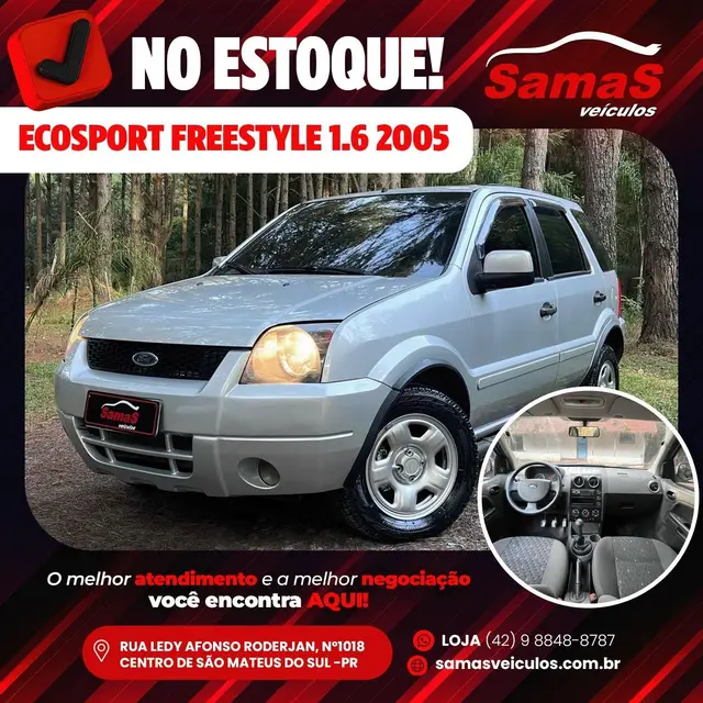 Carro Ford EcoSport 2005 Ecosport XL 1.6 8V