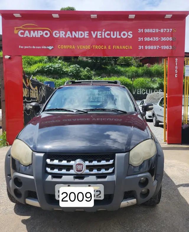 Carro Fiat Strada 2009 Adventure 1.8 8V (Flex) (Cabine Dupla)