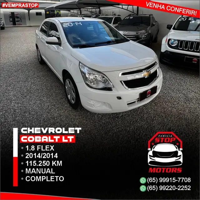 Carro Chevrolet Cobalt 2014 LT 1.8 8V (Flex)