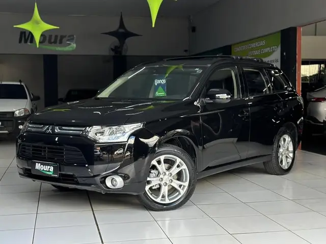 Carro Mitsubishi Outlander 2014 2.0 16V 4x4 Aut. (Híbrido)