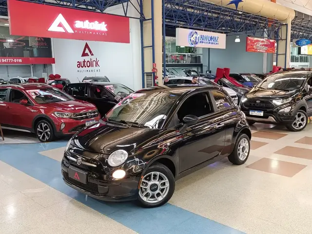 Carro Fiat 500 2014 Cult Dualogic 1.4 Evo (Flex)