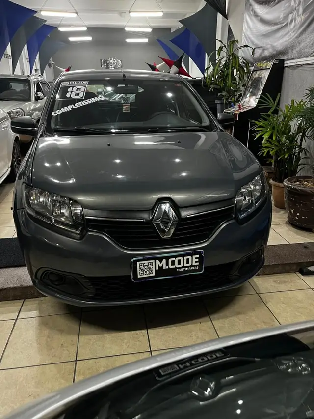 Carro Renault Sandero 2018 Authentique 1.0 12V SCe (Flex)