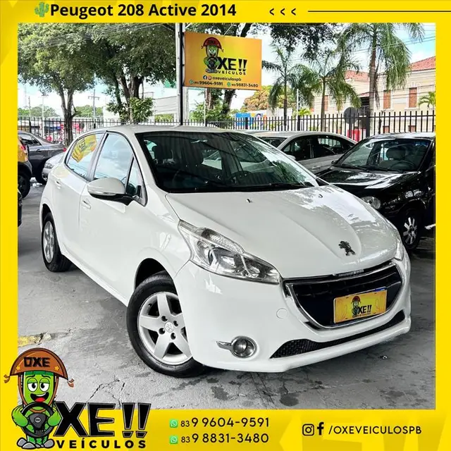 Carro Peugeot 208 2014 Active Pack 1.5 8V (Flex)