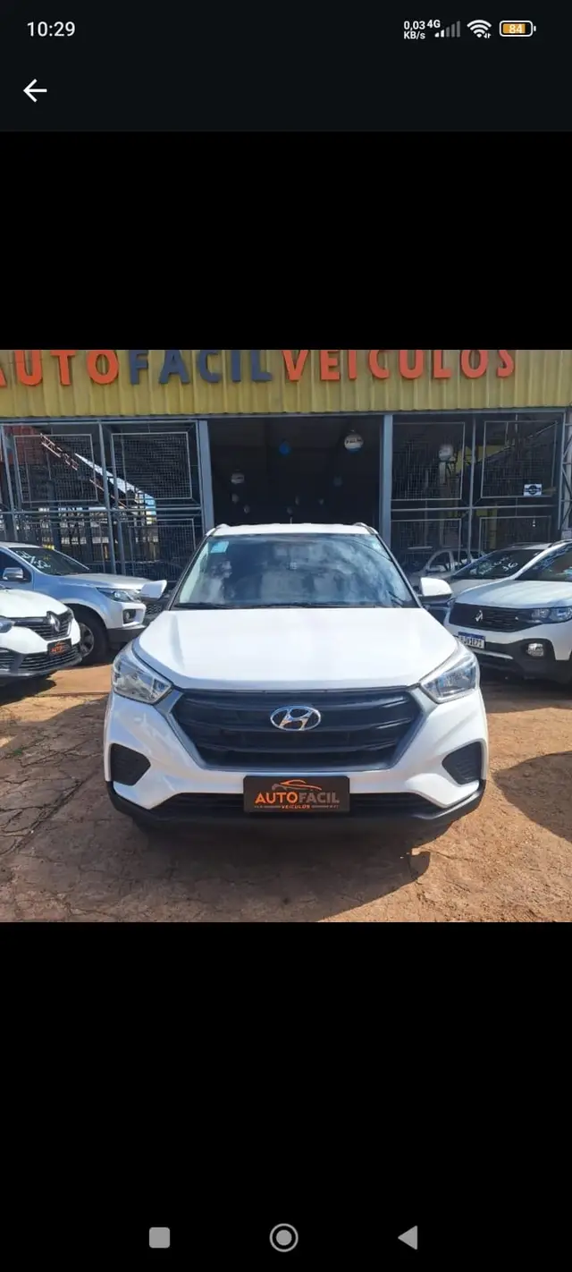 Carro Hyundai Creta 2021 Action 1.6 (Aut) (Flex)