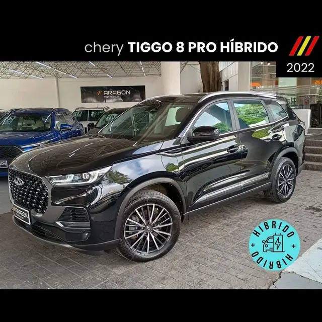 Carro CAOA Chery Tiggo 8 Pro 2022 Tiggo 8 Pro Plug-In Hybrid