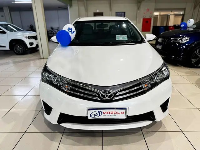 Carro Toyota Corolla 2016 Sedan 1.8 Dual VVT-i GLi (Flex)