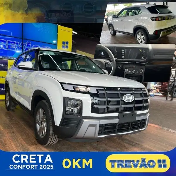 Carro Hyundai Creta 2025 Comfort 1.0 Turbo (Aut) (Flex)