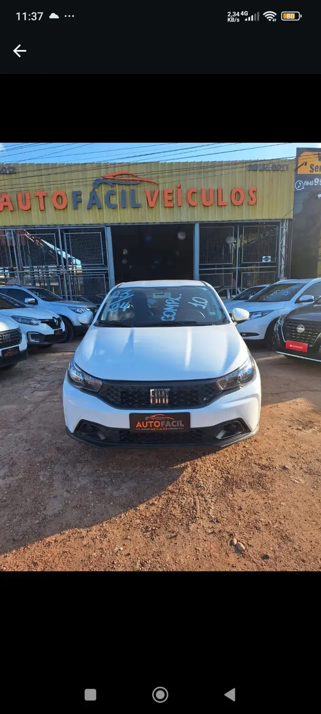 Carro Fiat Argo 2024 Drive 1.0