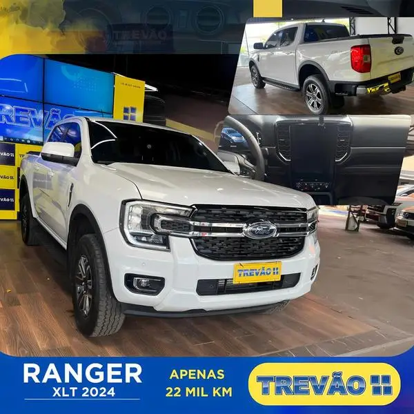 Carro Ford Ranger Cabine Dupla 2024 XLT 3.0