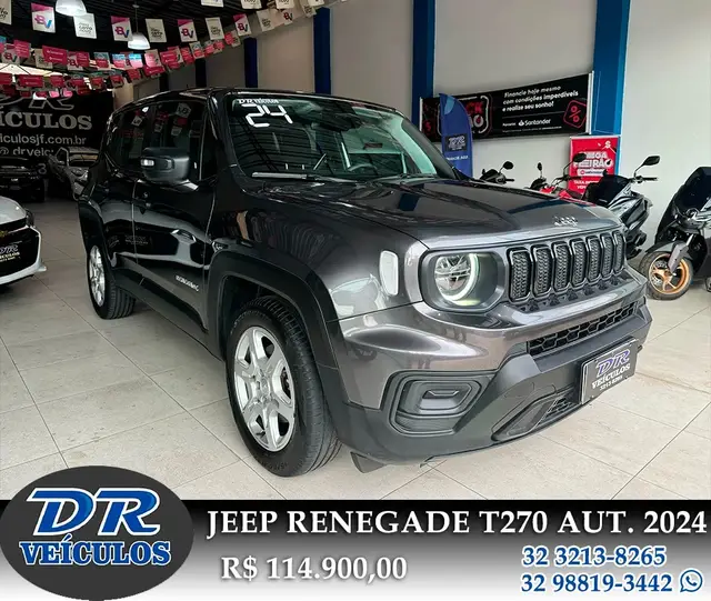 Carro Jeep Renegade 2024 T270 1.3 Turbo 4x2