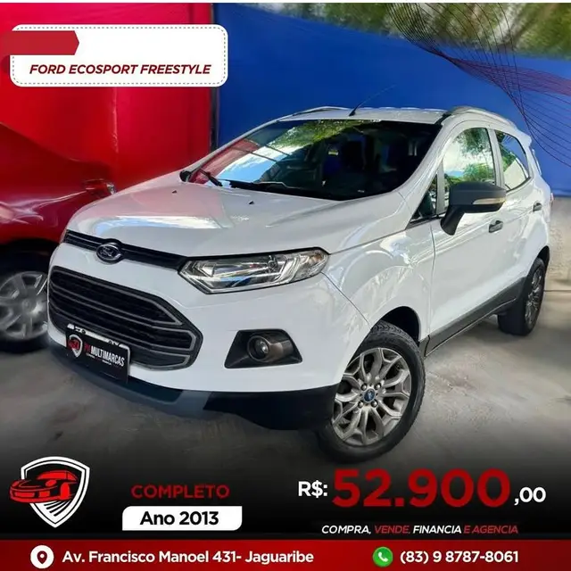 Carro Ford EcoSport 2013 Ecosport Freestyle 1.6 16V (Flex)
