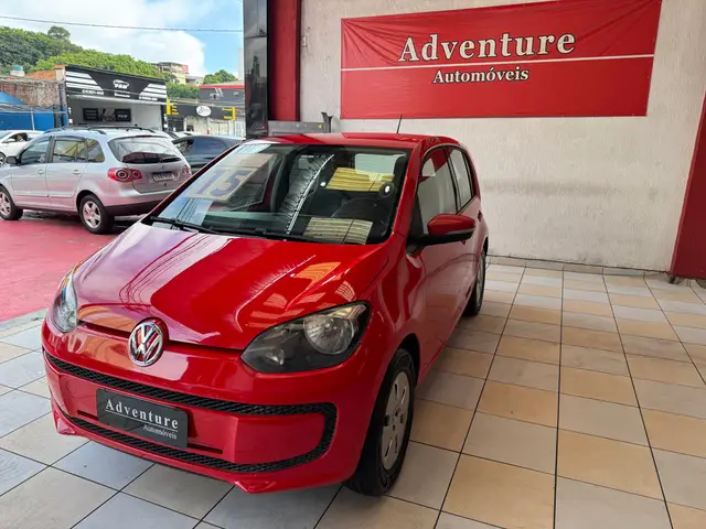 Carro Volkswagen Up! 2015 1.0 12v E-Flex red up!