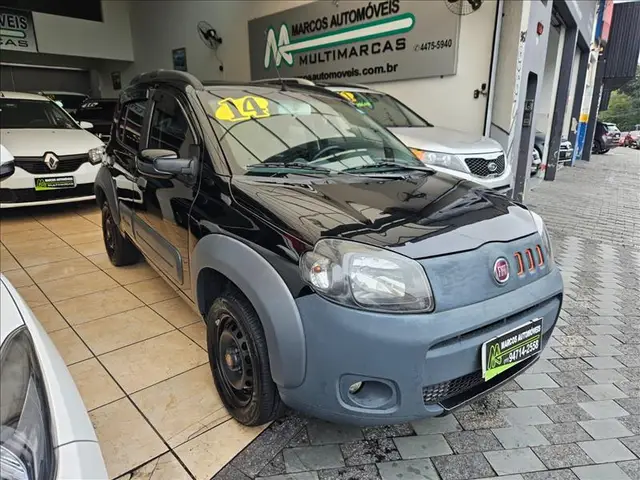 Carro Fiat Uno 2014 Way 1.4 8V (Flex) 4p