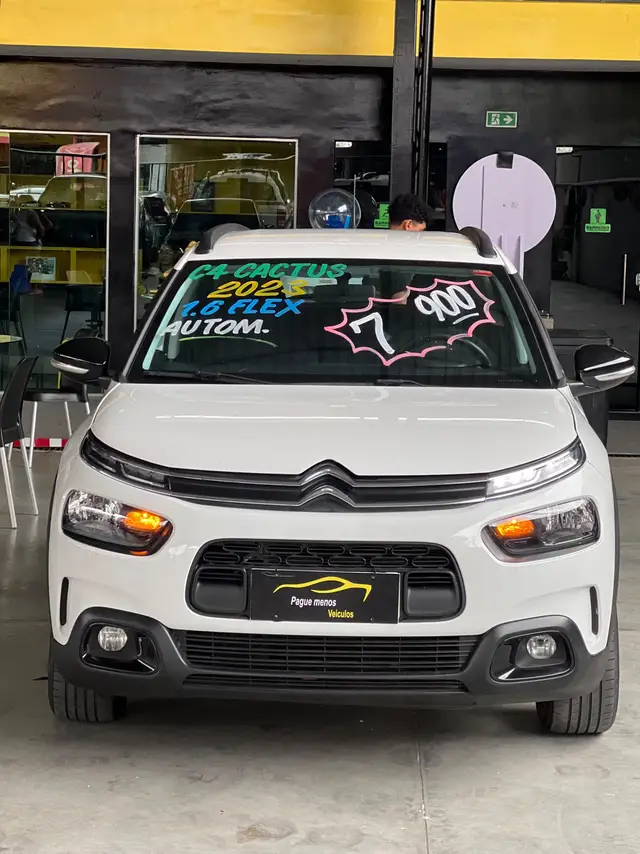 Carro Citroën C4 Cactus 2023 1.6 Feel Pack (Aut) (Flex)
