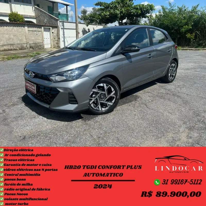 Hyundai HB20 Comfort 1.0 TGDI (Aut.)