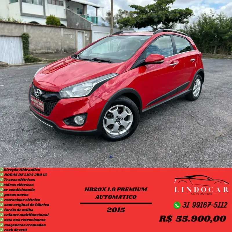 Hyundai HB20X Premium 1.6 (Aut) (Flex)