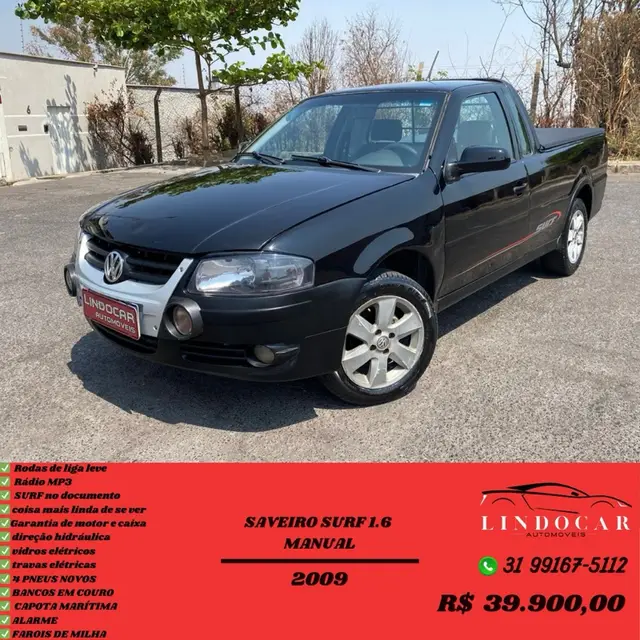 Carro Volkswagen Saveiro 2009 Surf 1.6 G4 (Flex)