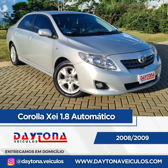 Carro Toyota Corolla 2009 Sedan XEi 1.8 16V (flex) (aut)