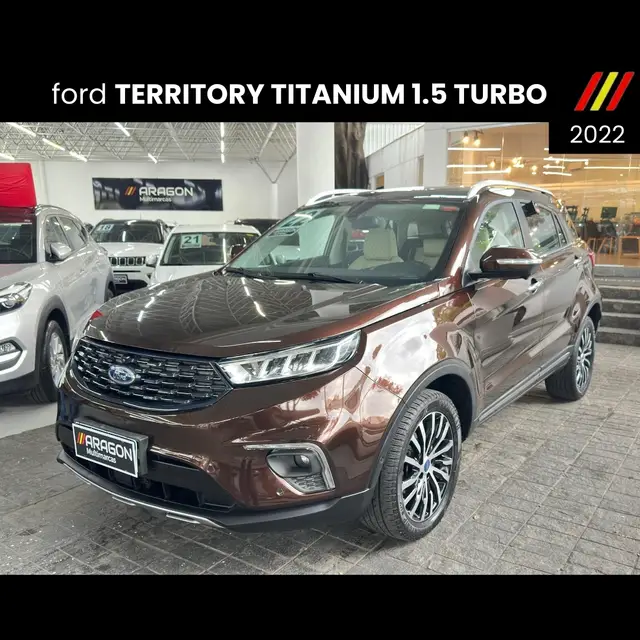 Carro Ford Territory 2022 Titanium 1.5 Turbo EcoBoost GTDi