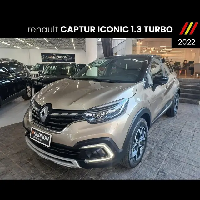 Carro Renault Captur 2022 Iconic 1.3 Turbo CVT