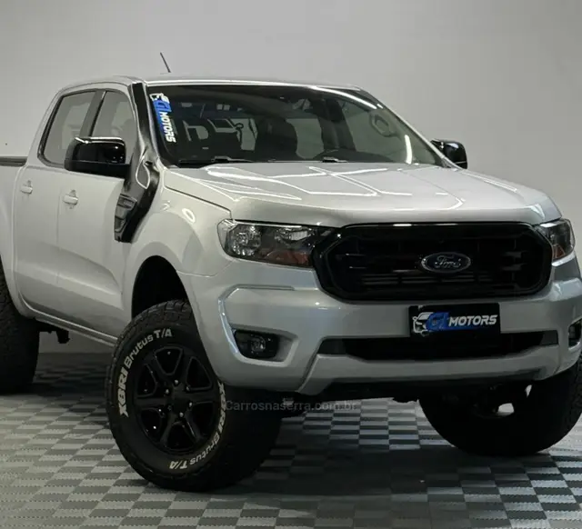 Carro Ford Ranger Cabine Dupla 2021 XLS 2.2 Turbodiesel 4x4 (Aut)