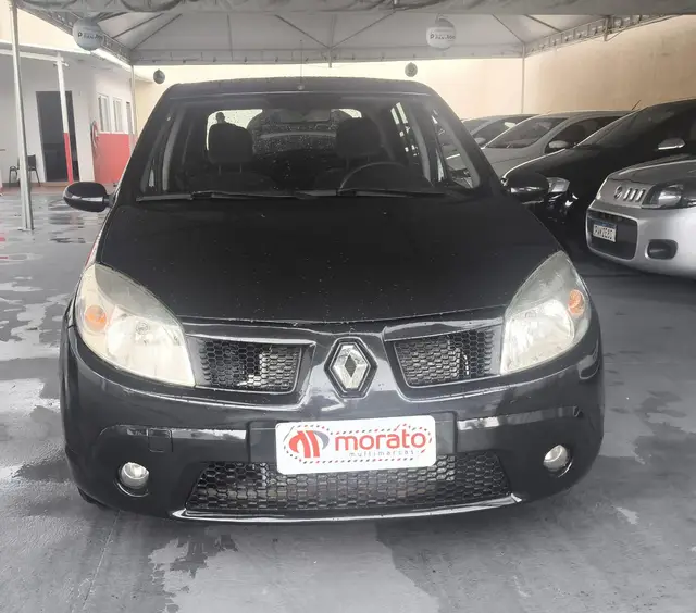 Carro Renault Sandero 2009 Privilège 1.6 8V Hi-Torque (flex)