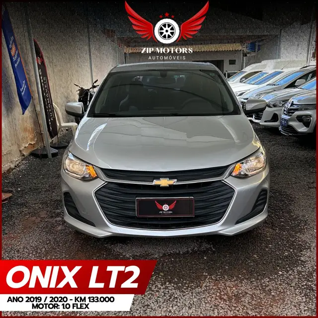 Carro Chevrolet Onix 2020 LT 1.0 (Flex)