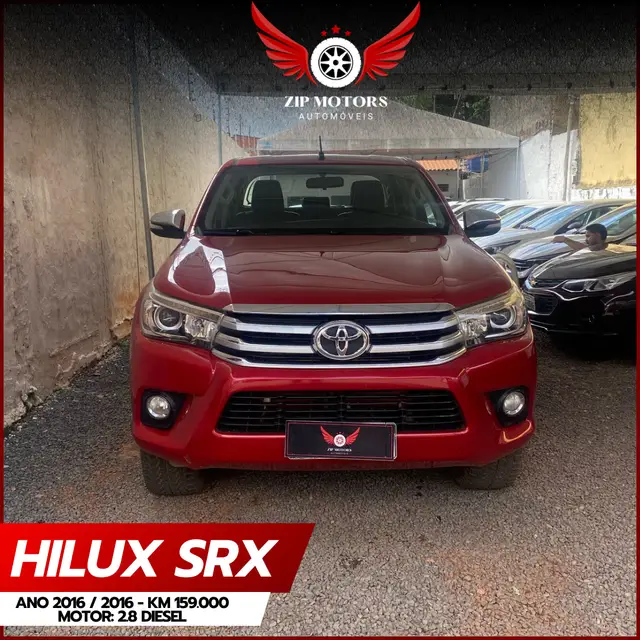 Carro Toyota Hilux Cabine Dupla 2016 Hilux 2.8 TDI SRX CD 4x4 (Aut)