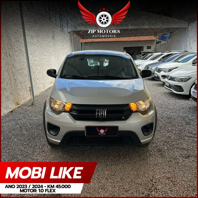 Carro Fiat Mobi 2024 Like 1.0